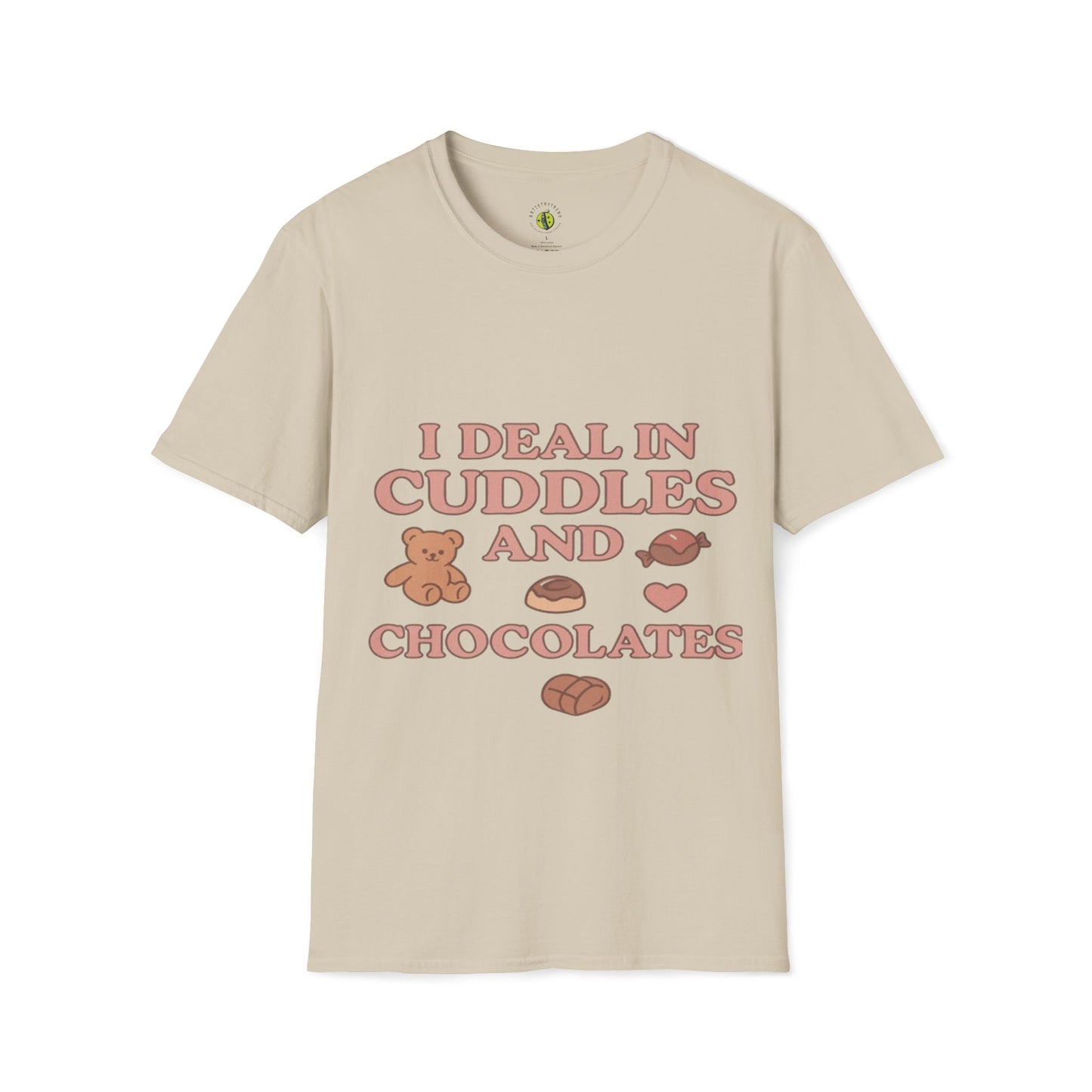 Cuddles & Chocolates Tee – Sweet & Cozy Vibes