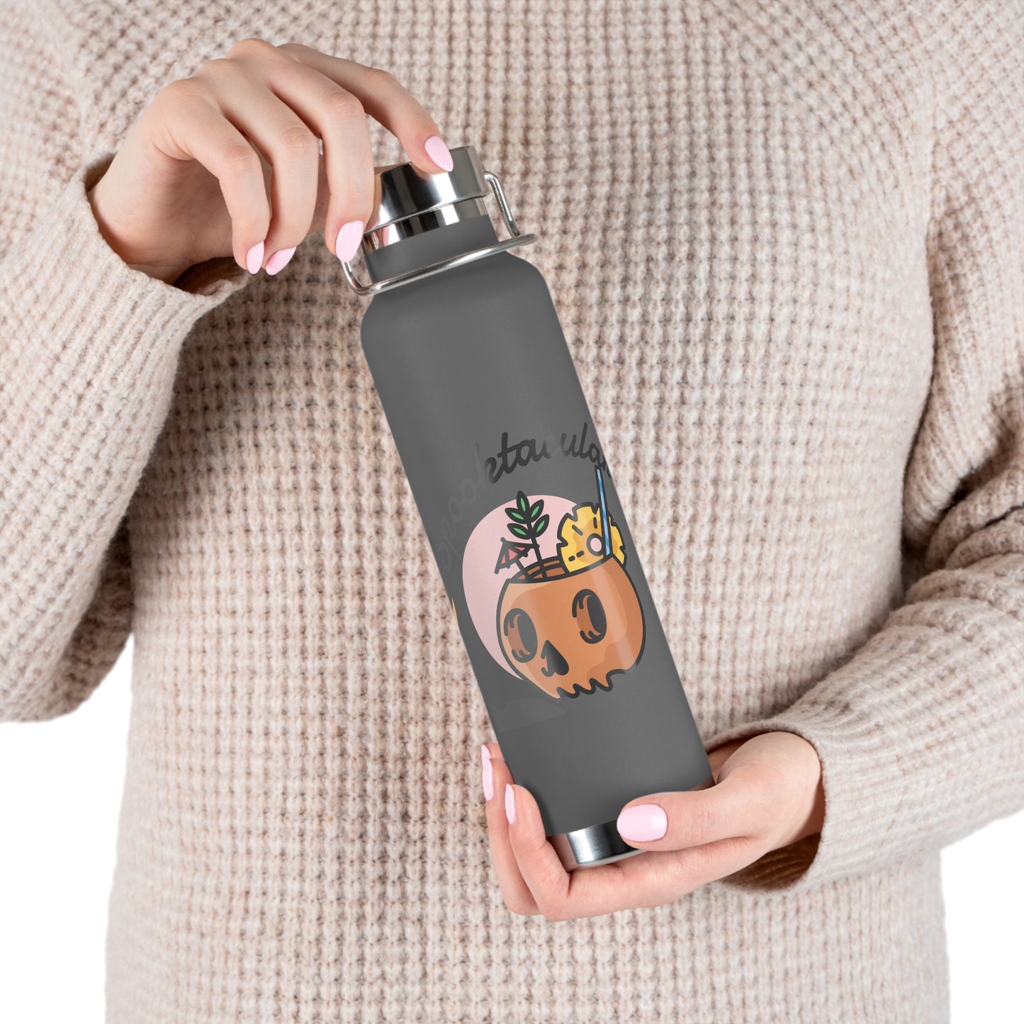 Spooktacular Insulated Water Bottle, Halloween Gift, Eco-Friendly Drinkware, Travel Flask, October Fun, Unique Hydration Artistry Trend