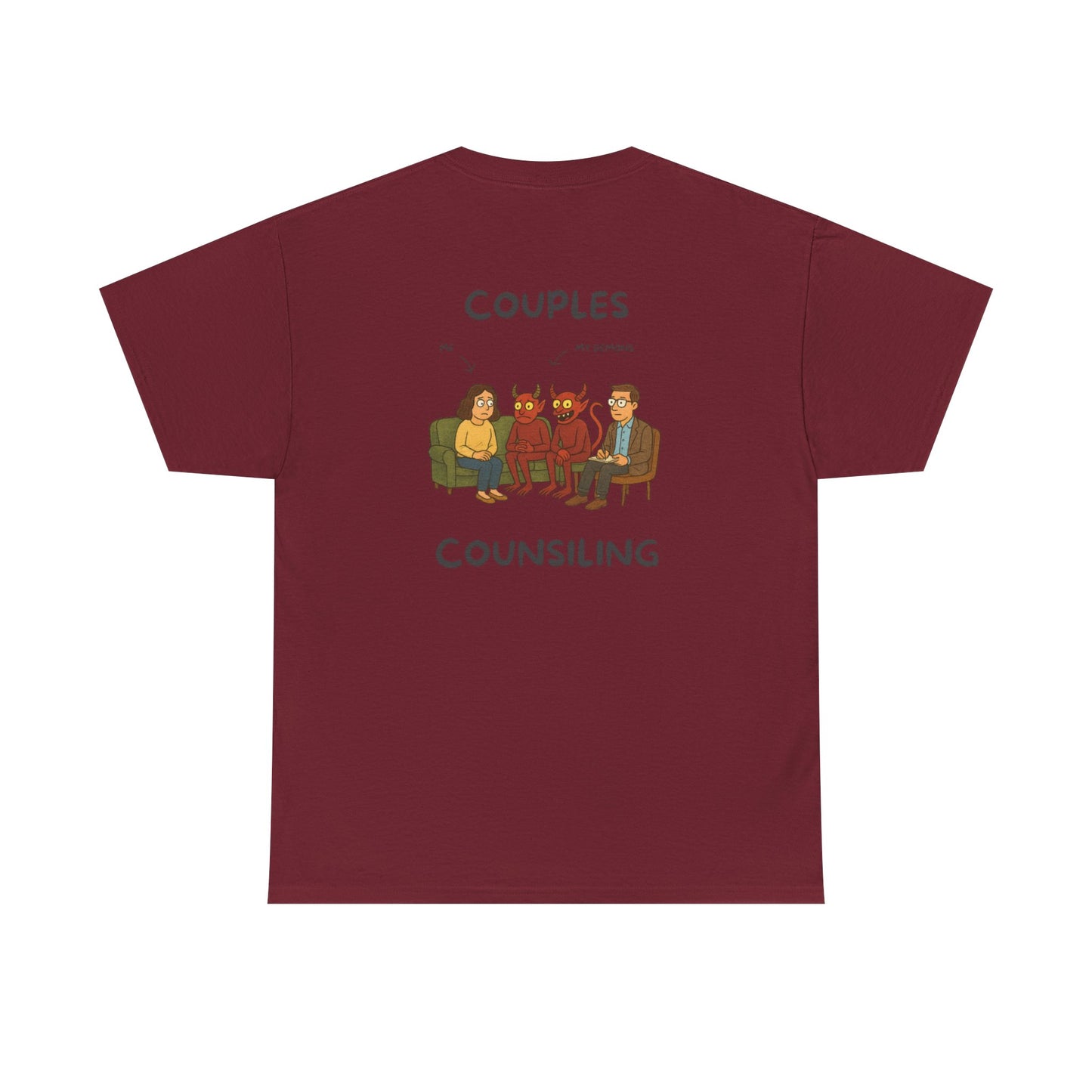 My Demons & I Graphic Tee | Funny Dark Humor Shirt | ArtistryTrends