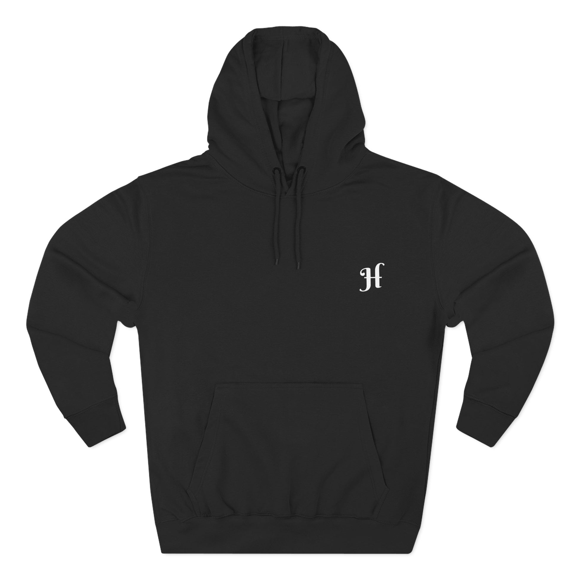 Three-Panel Fleece Hoodie - Let's Swap Out Relaxation with Hustle Quote Men's Streetwear