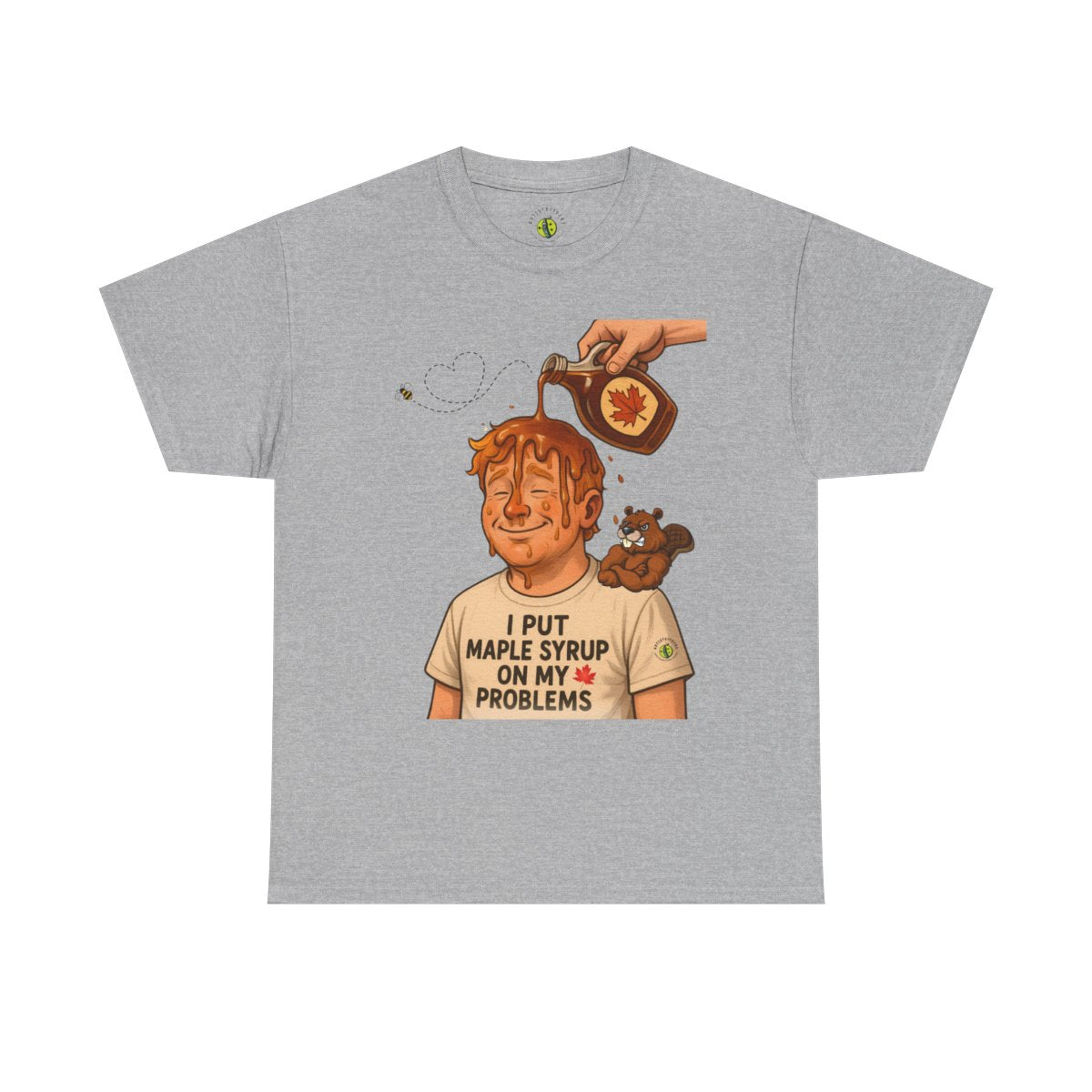 Syrup Solution Tee | Funny Canadian T-Shirt | Maple Syrup Unisex Tee