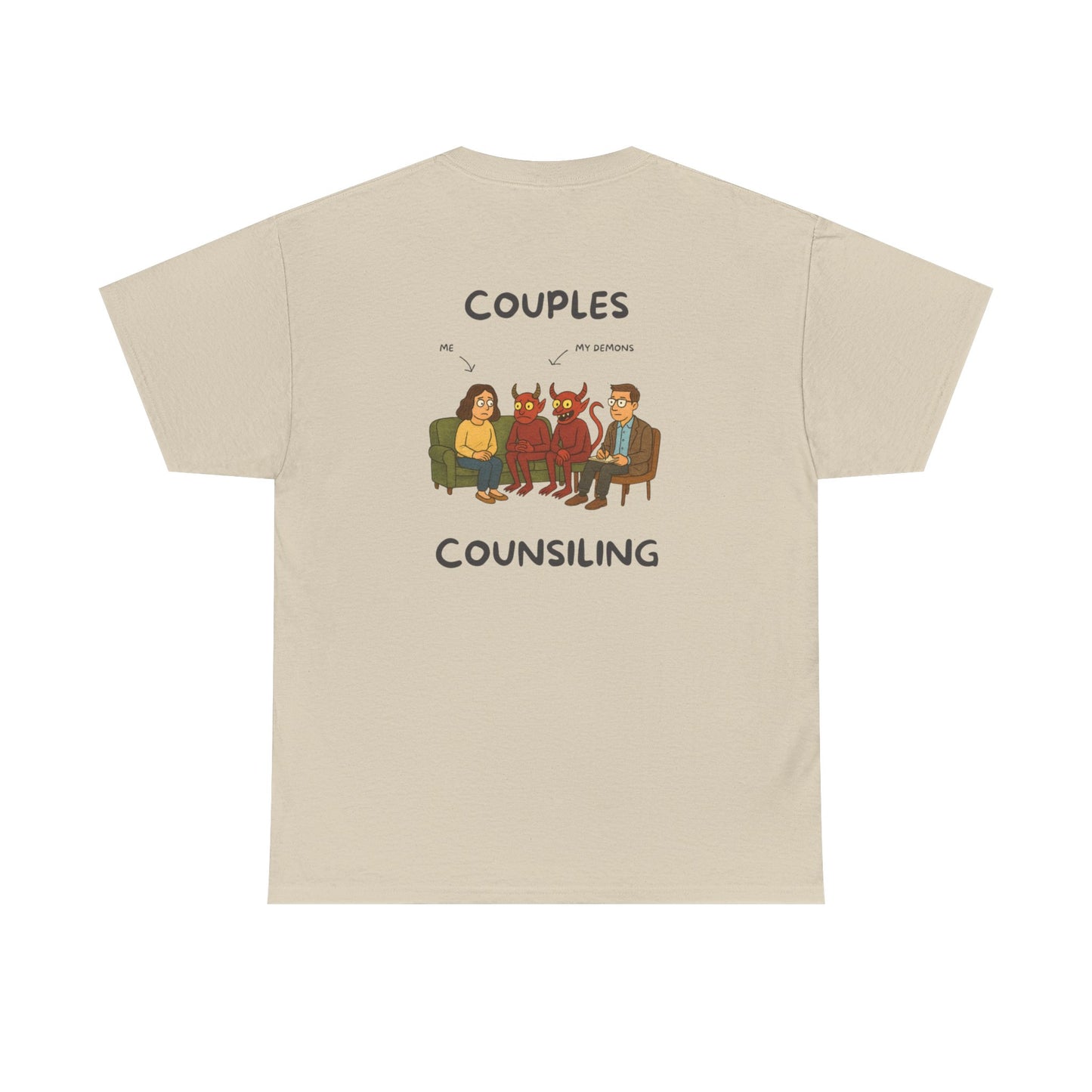 My Demons & I Graphic Tee | Funny Dark Humor Shirt | ArtistryTrends
