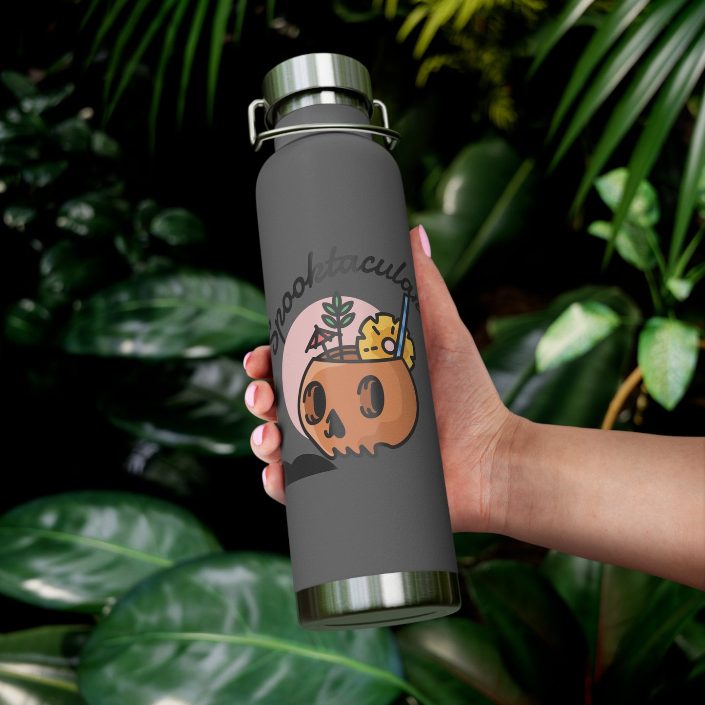 Spooktacular Insulated Water Bottle, Halloween Gift, Eco-Friendly Drinkware, Travel Flask, October Fun, Unique Hydration Artistry Trend