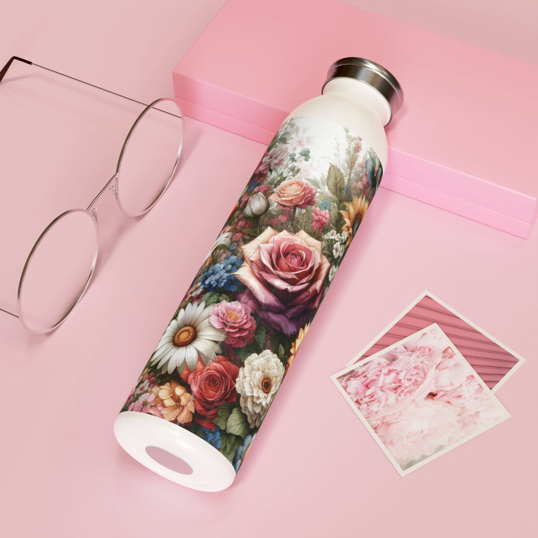 Floral Elegance Meets Everyday Hydration