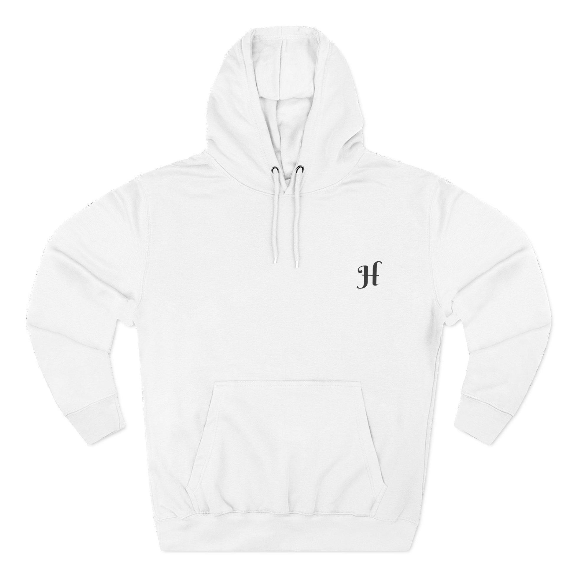 Three-Panel Fleece Hoodie - Let's Swap Out Relaxation with Hustle Quote Men's Streetwear