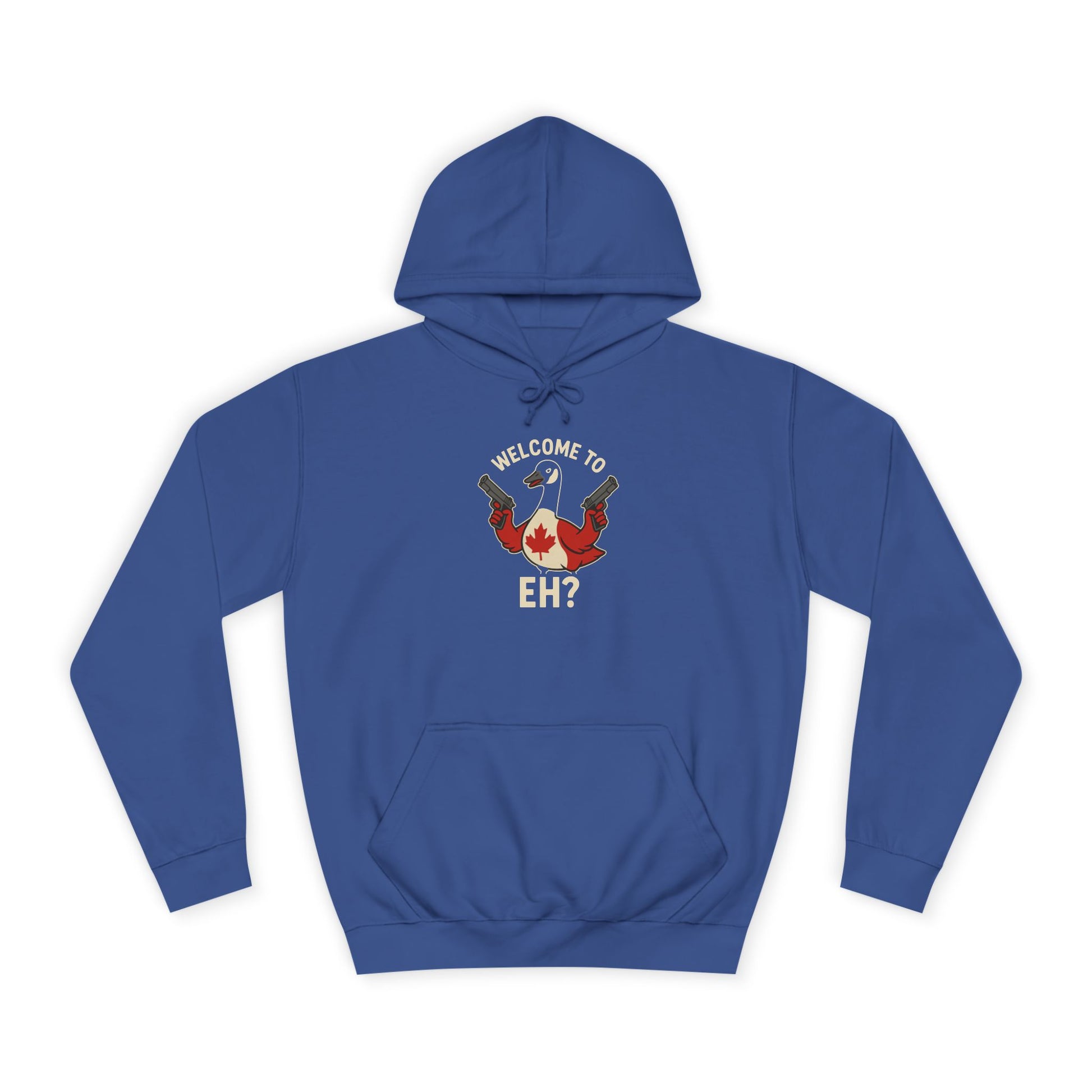 BolAngry Goose Unisex College Hoodie, Canadian Goose, Team Canada Gift Idea Sweatshirt, Patriotic Tee, Canadian Animal Pun Hoodie, Sarcastic