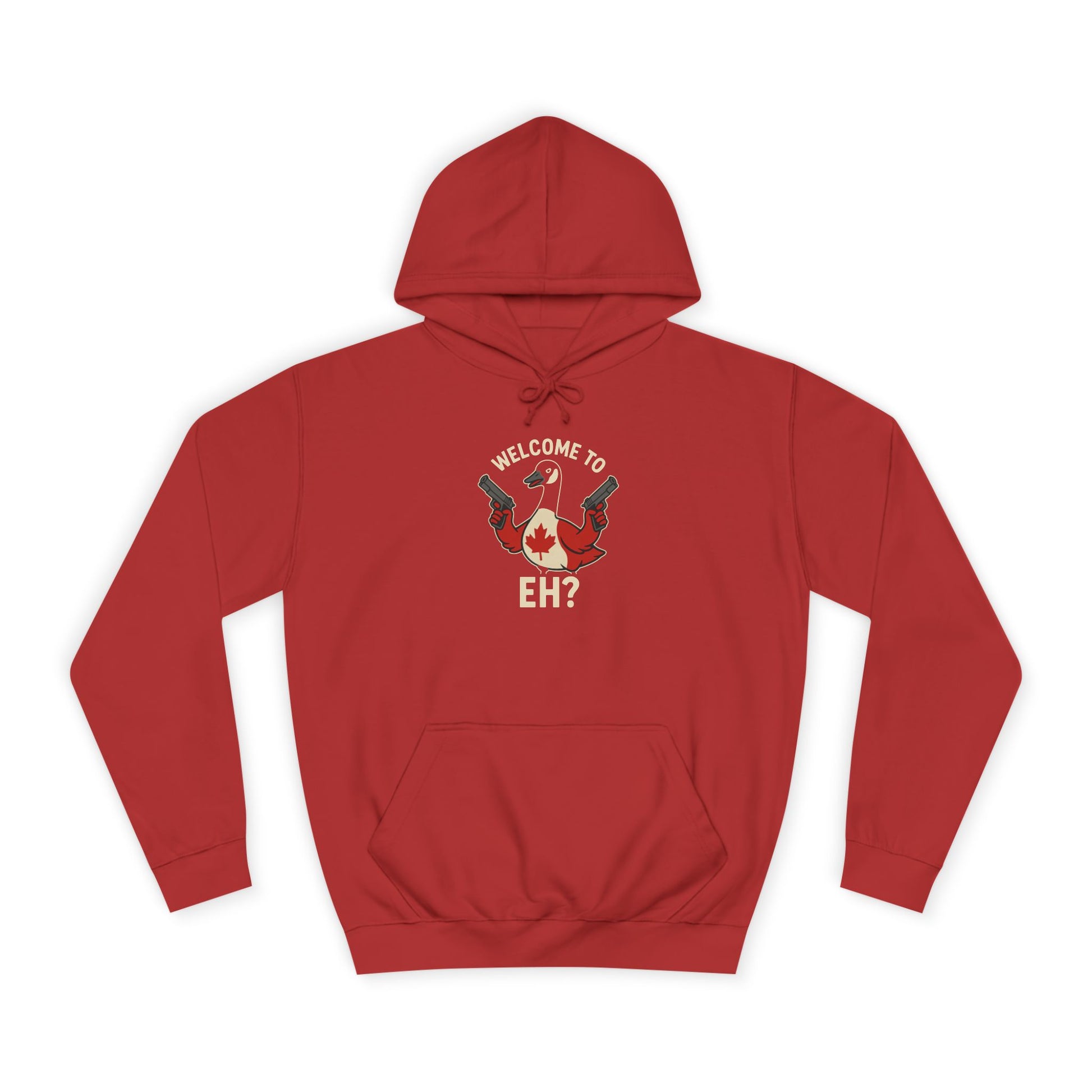 BolAngry Goose Unisex College Hoodie, Canadian Goose, Team Canada Gift Idea Sweatshirt, Patriotic Tee, Canadian Animal Pun Hoodie, Sarcastic