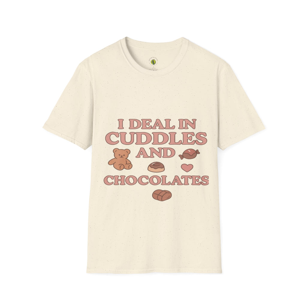 Cuddles & Chocolates Tee – Sweet & Cozy Vibes