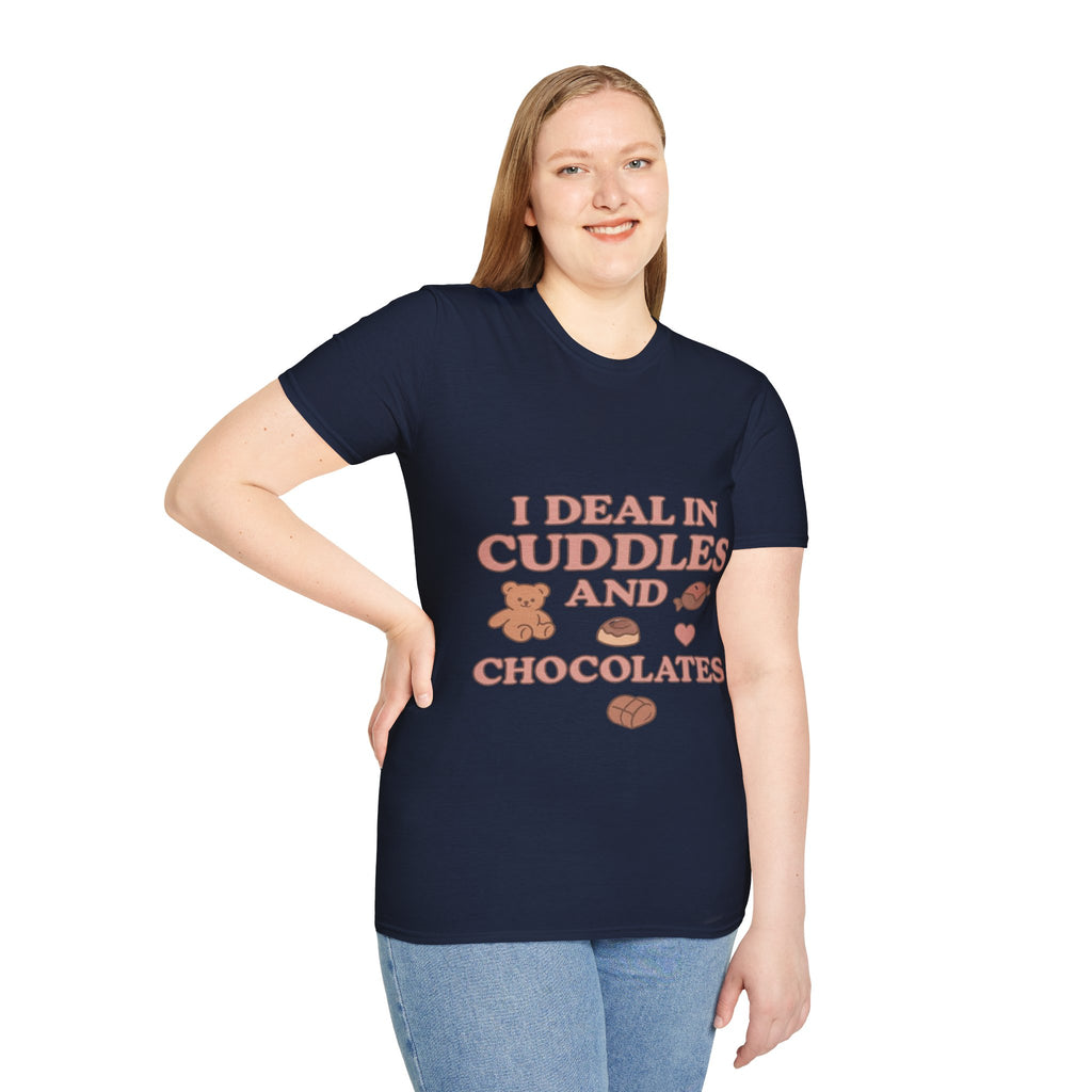 Cuddles & Chocolates Tee – Sweet & Cozy Vibes