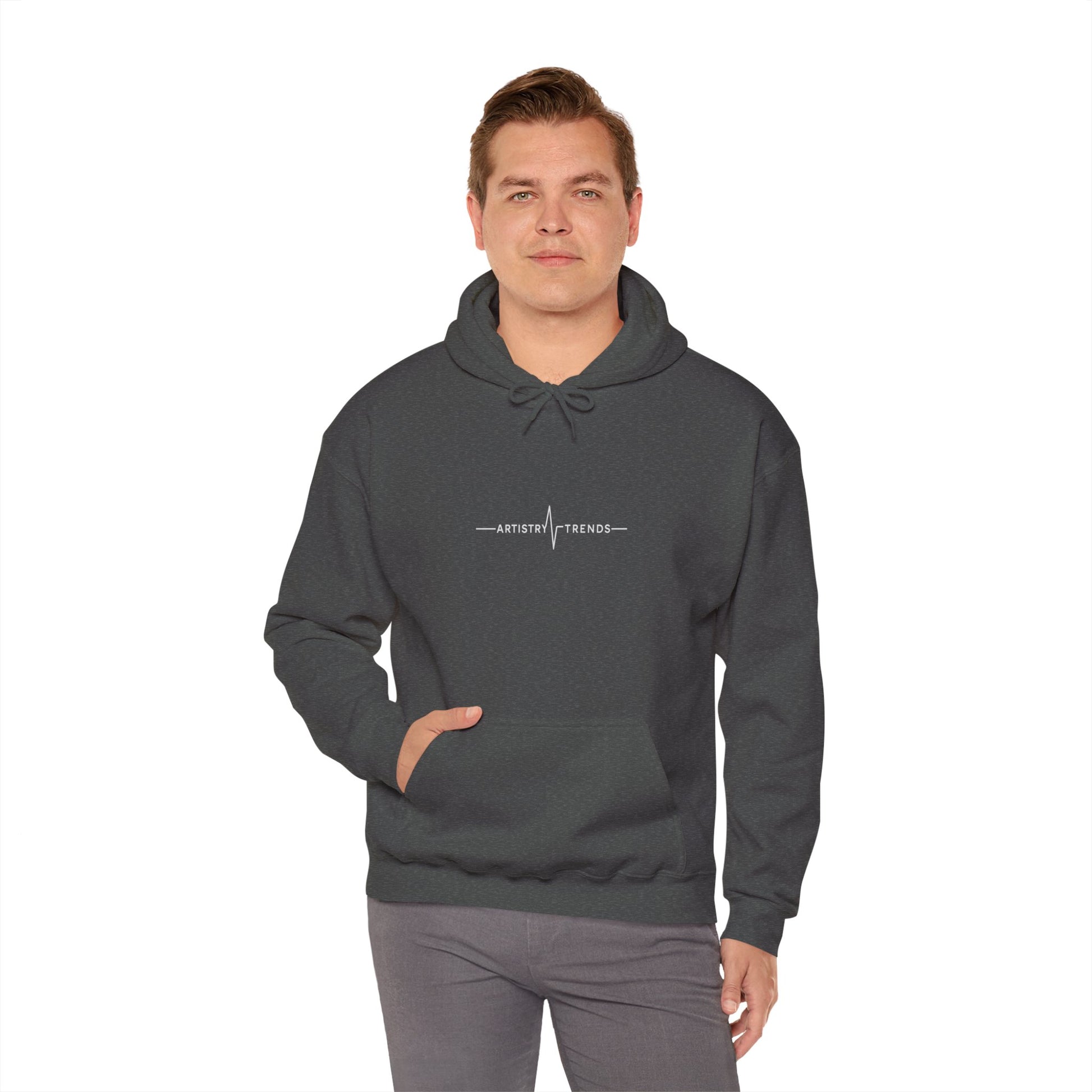 Artistic Trends Heavy Blend™ Hoodie - Cozy Streetwear, Perfect for Art Lovers, Seasonal Gifting, Casual Outings, Stylish Layering