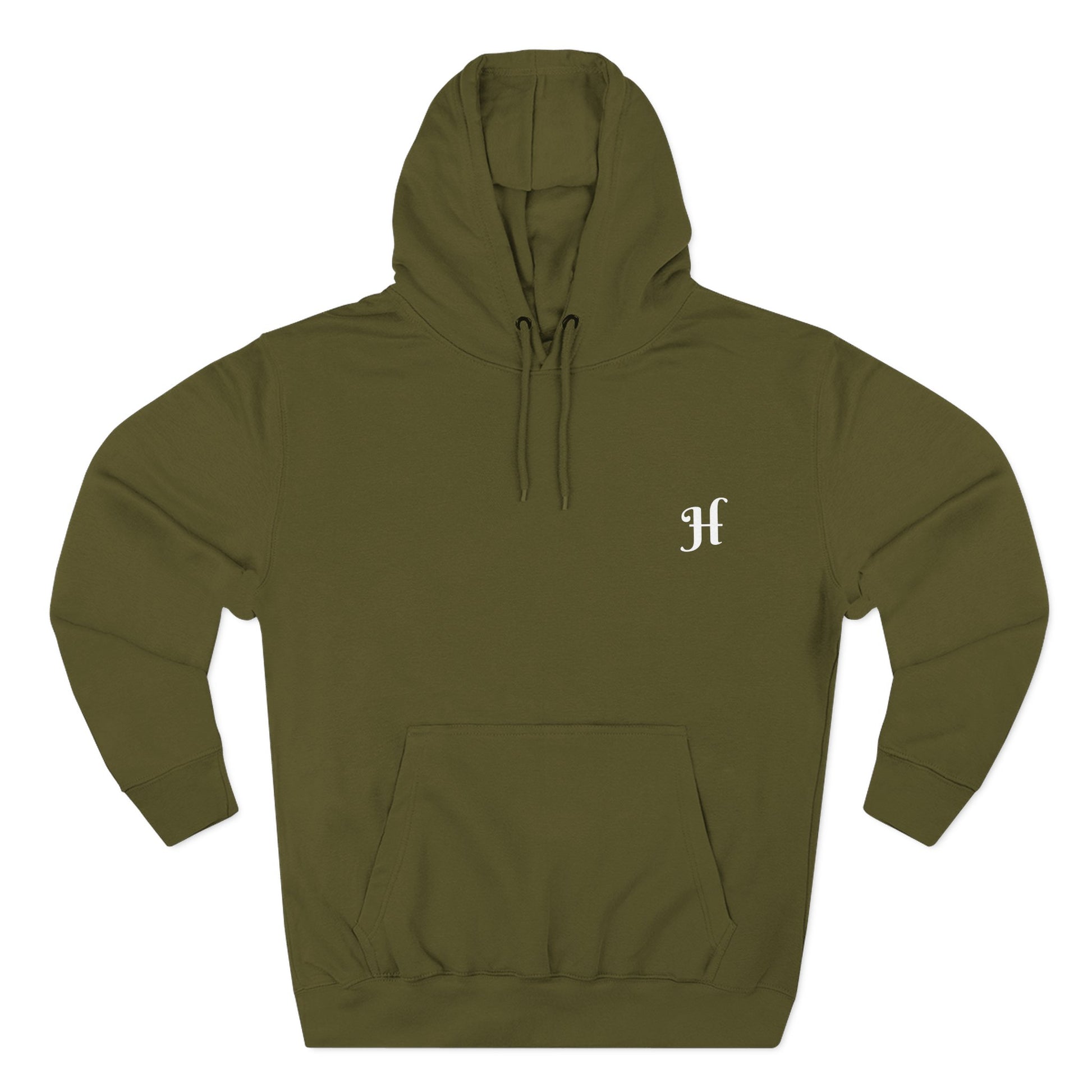 Three-Panel Fleece Hoodie - Let's Swap Out Relaxation with Hustle Quote Men's Streetwear