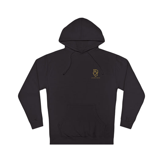 CREATE  Hooded Sweatshirt, Drop X1 Black Gold Edition, Graphic Hoodie, Men’s Hoodie