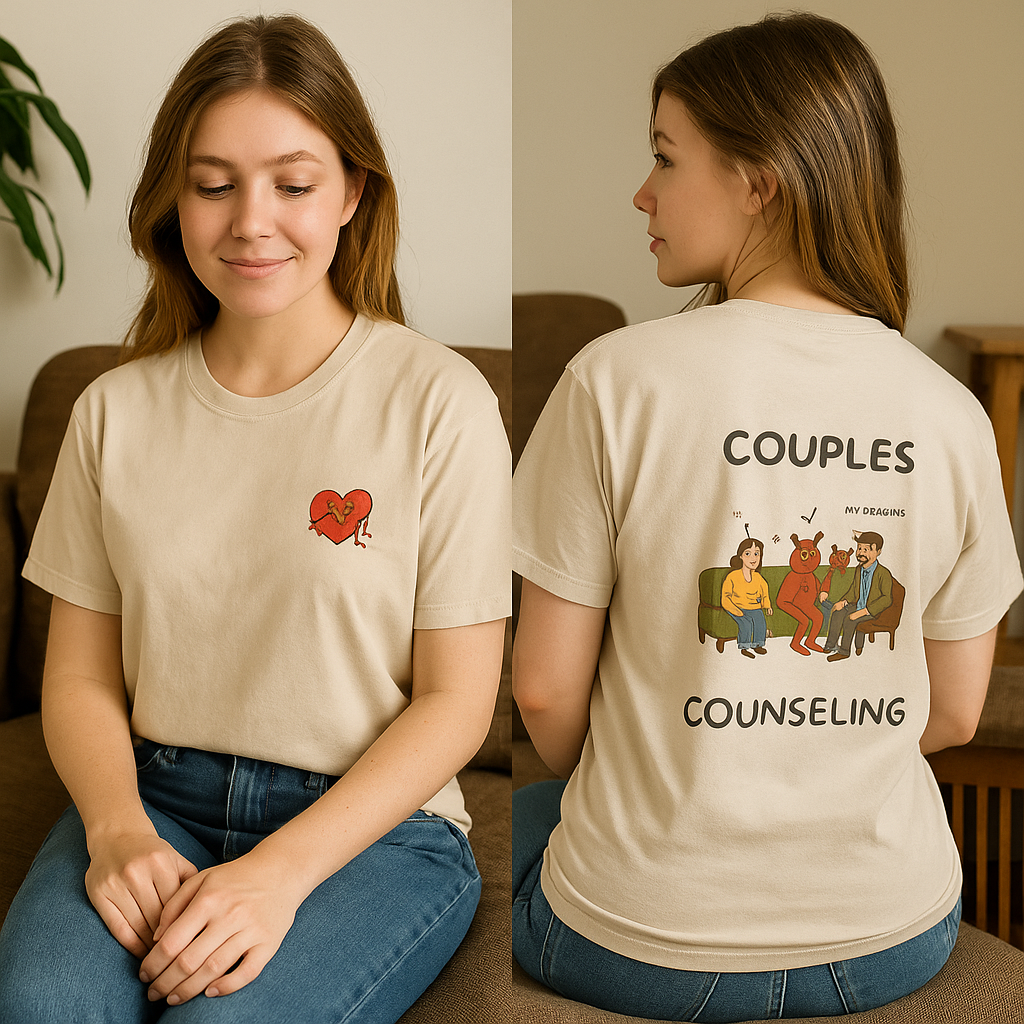 Funny "My Demons and I" Graphic Tee