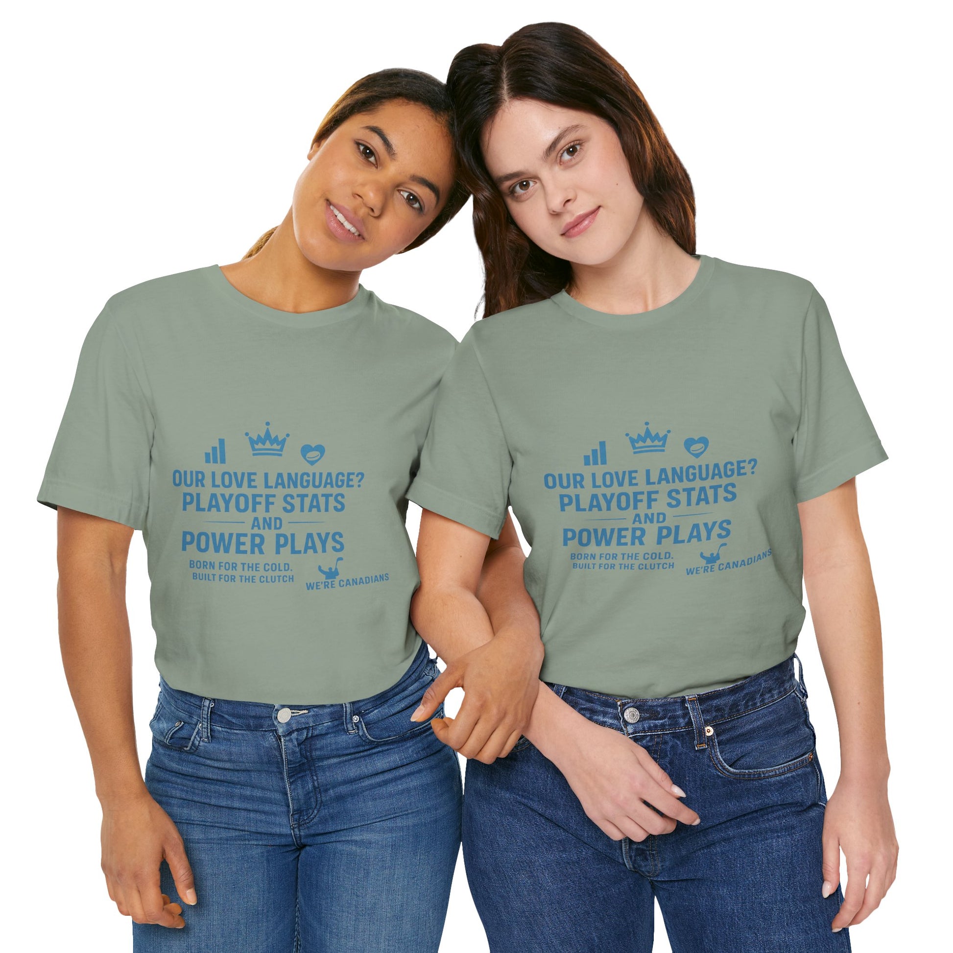 Hockey Love Language Tee, Unisex Sports T-Shirt, Canadian Pride Apparel, Gift for Hockey Fans, Winter Sports Clothing
