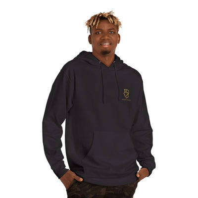 CREATE  Hooded Sweatshirt, Drop X1 Black Gold Edition, Graphic Hoodie