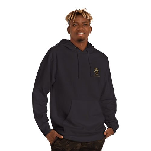 CREATE  Hooded Sweatshirt, Drop X1 Black Gold Edition, Graphic Hoodie