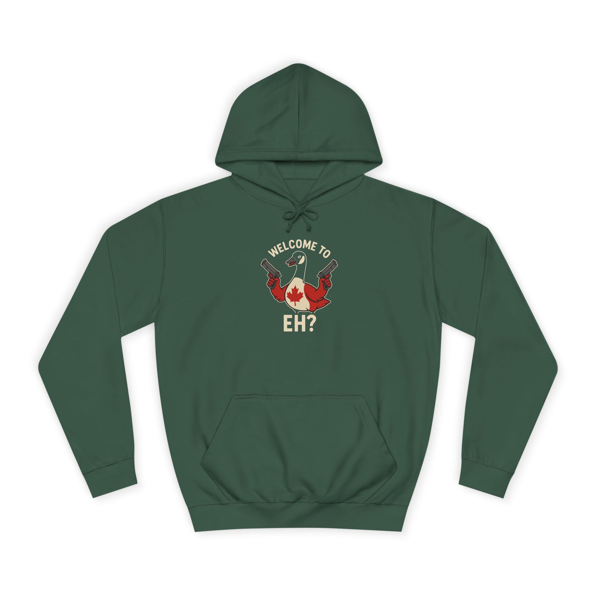 BolAngry Goose Unisex College Hoodie, Canadian Goose, Team Canada Gift Idea Sweatshirt, Patriotic Tee, Canadian Animal Pun Hoodie, Sarcastic