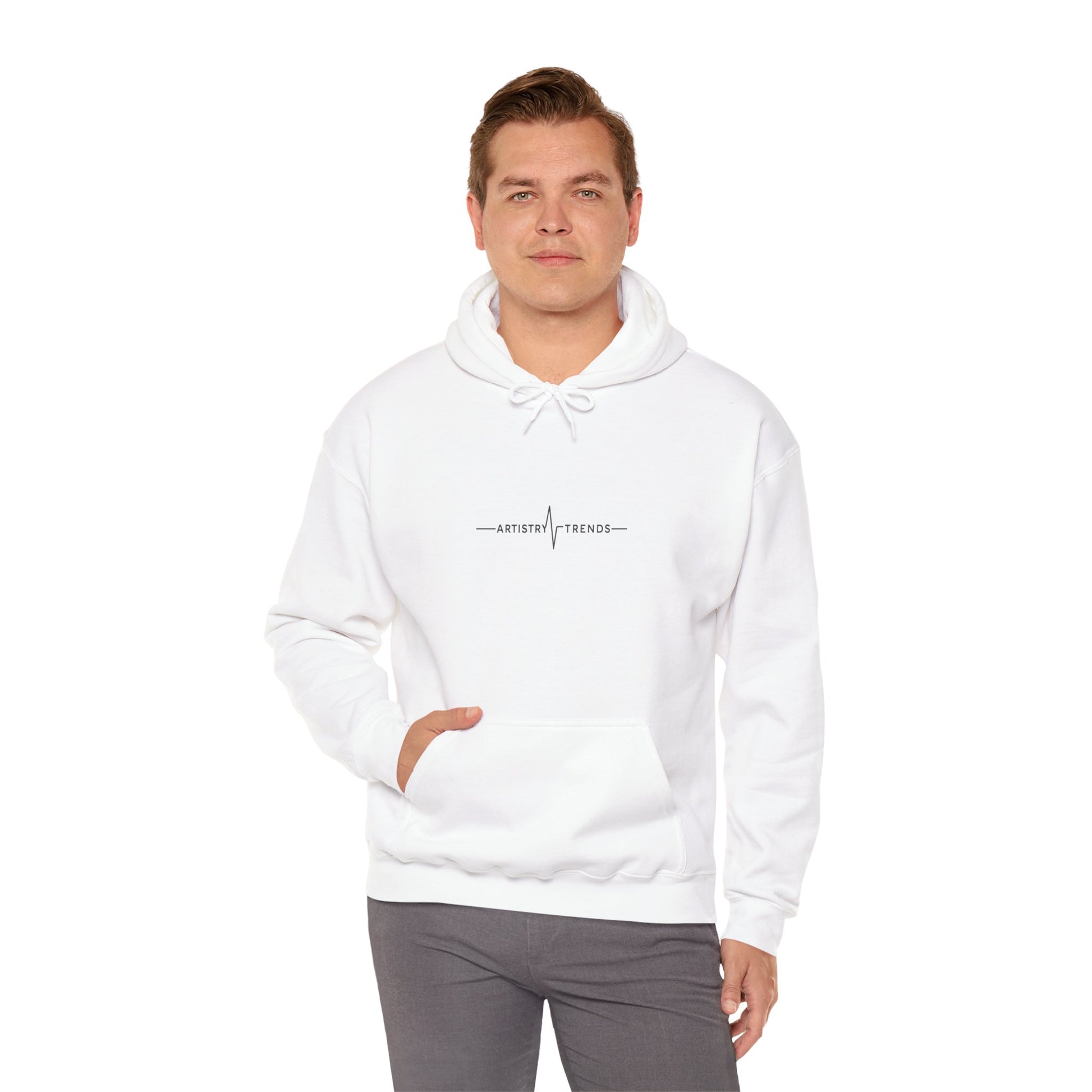 Artistic Trends Heavy Blend™ Hoodie - Cozy Streetwear, Perfect for Art Lovers, Seasonal Gifting, Casual Outings, Stylish Layering
