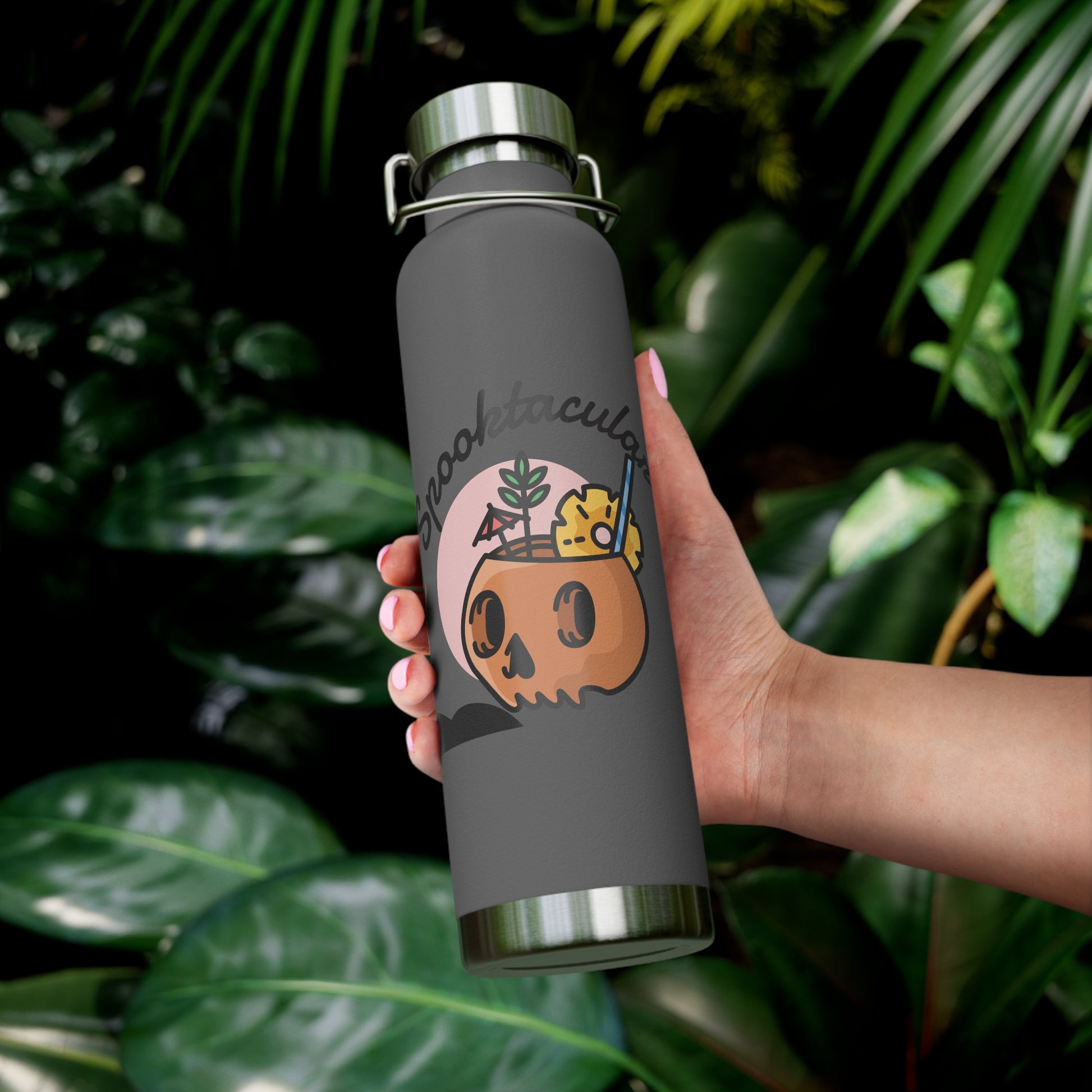 Spooktacular Insulated Water Bottle, Halloween Gift, Eco-Friendly Drinkware, Travel Flask, October Fun, Unique Hydration Artistry Trend