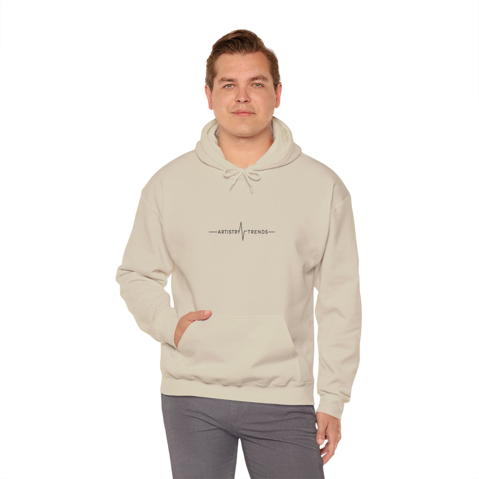 Artistic Trends Heavy Blend™ Hoodie - Cozy Streetwear, Perfect for Art Lovers, Seasonal Gifting, Casual Outings, Stylish Layering