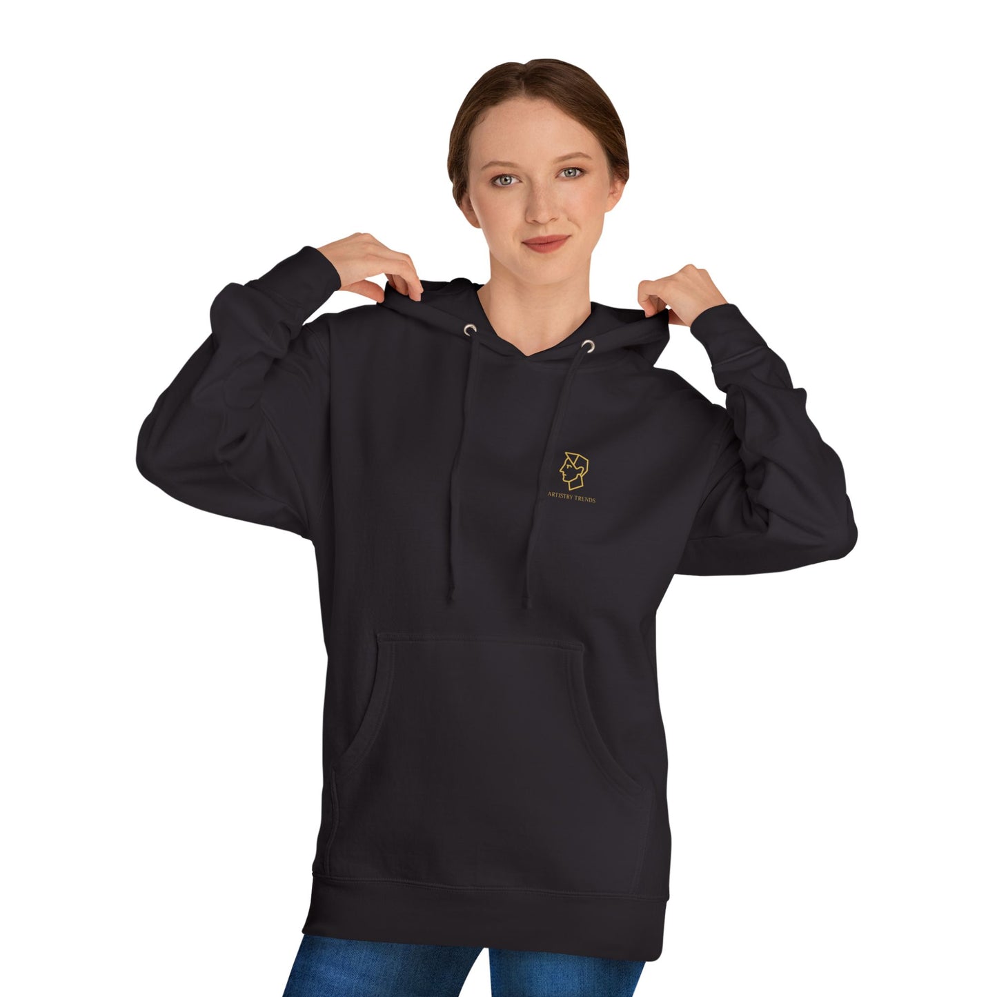 CREATE  Hooded Sweatshirt, Drop X1 Black Gold Edition, Graphic Hoodie, Men’s Hoodie