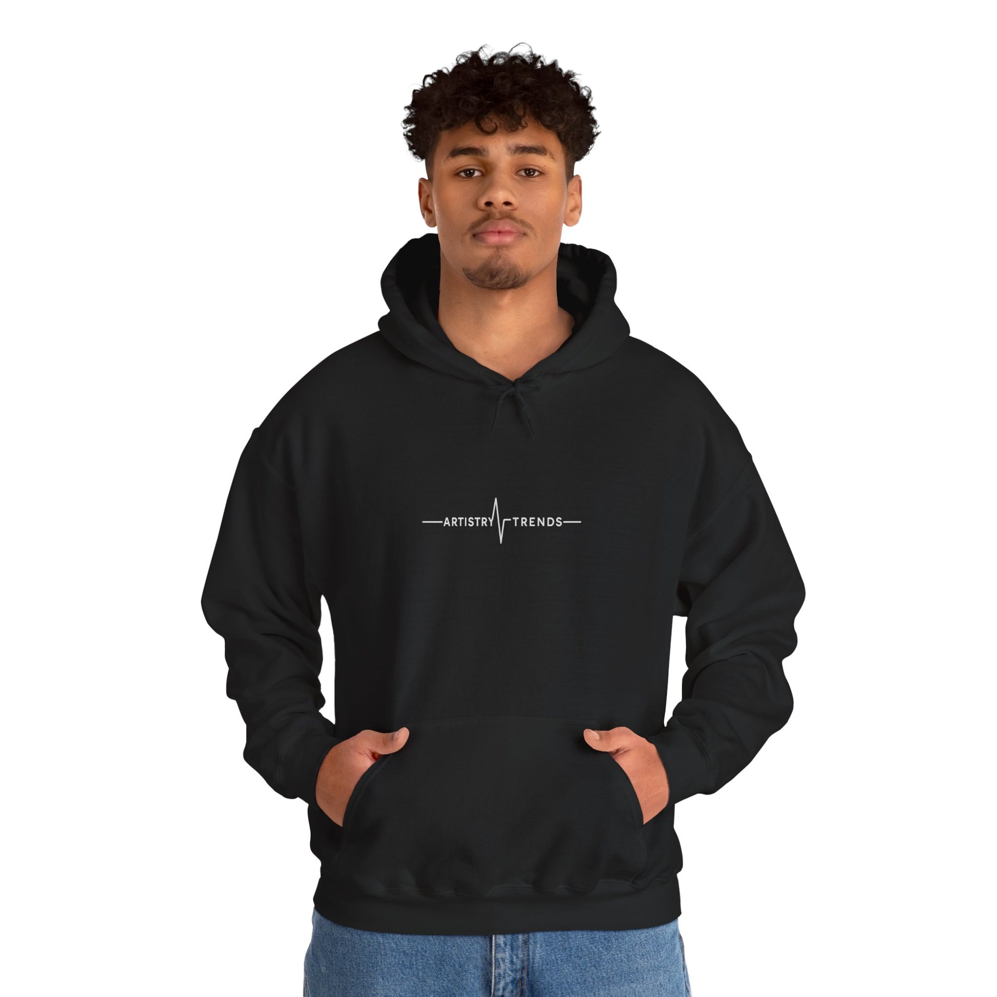 Artistic Trends Heavy Blend™ Hoodie - Cozy Streetwear, Perfect for Art Lovers, Seasonal Gifting, Casual Outings, Stylish Layering