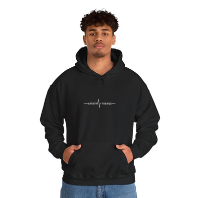 Artistic Trends Heavy Blend™ Hoodie - Cozy Streetwear, Perfect for Art Lovers, Seasonal Gifting, Casual Outings, Stylish Layering