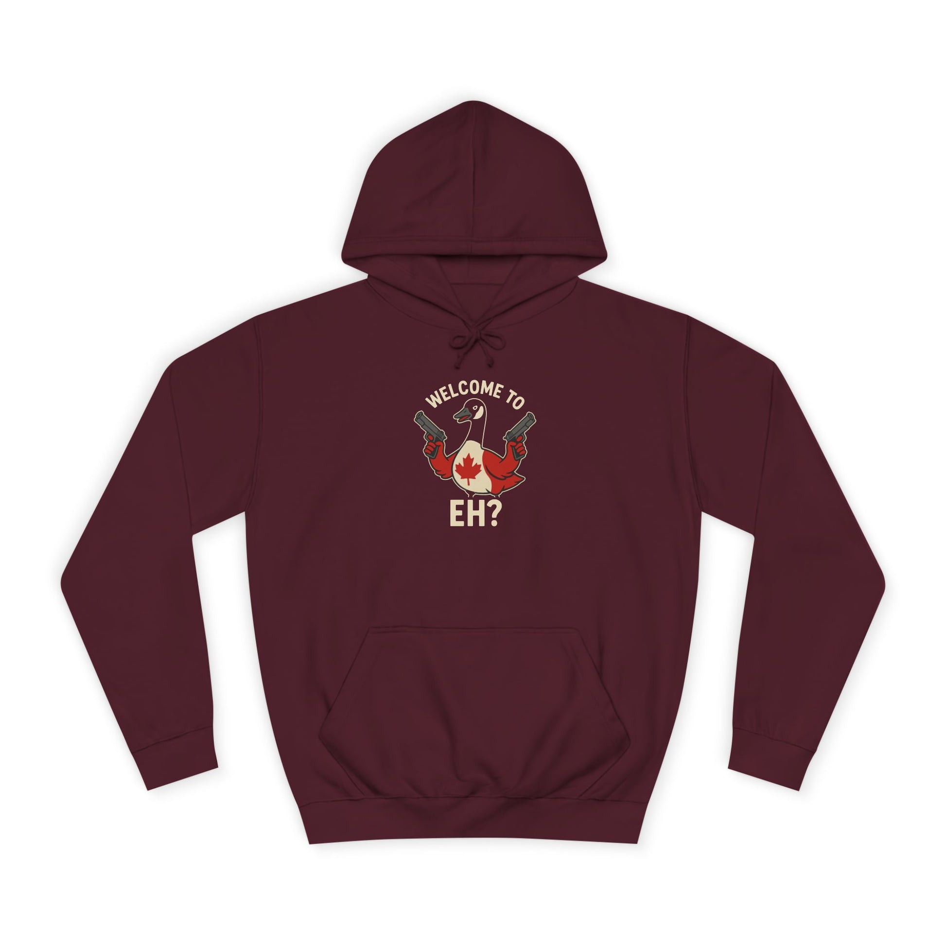 BolAngry Goose Unisex College Hoodie, Canadian Goose, Team Canada Gift Idea Sweatshirt, Patriotic Tee, Canadian Animal Pun Hoodie, Sarcastic