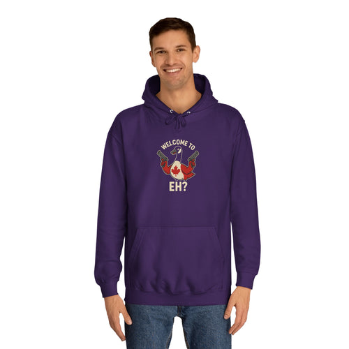 BolAngry Goose Unisex College Hoodie, Canadian Goose, Team Canada Gift Idea Sweatshirt, Patriotic Tee, Canadian Animal Pun Hoodie, Sarcastic
