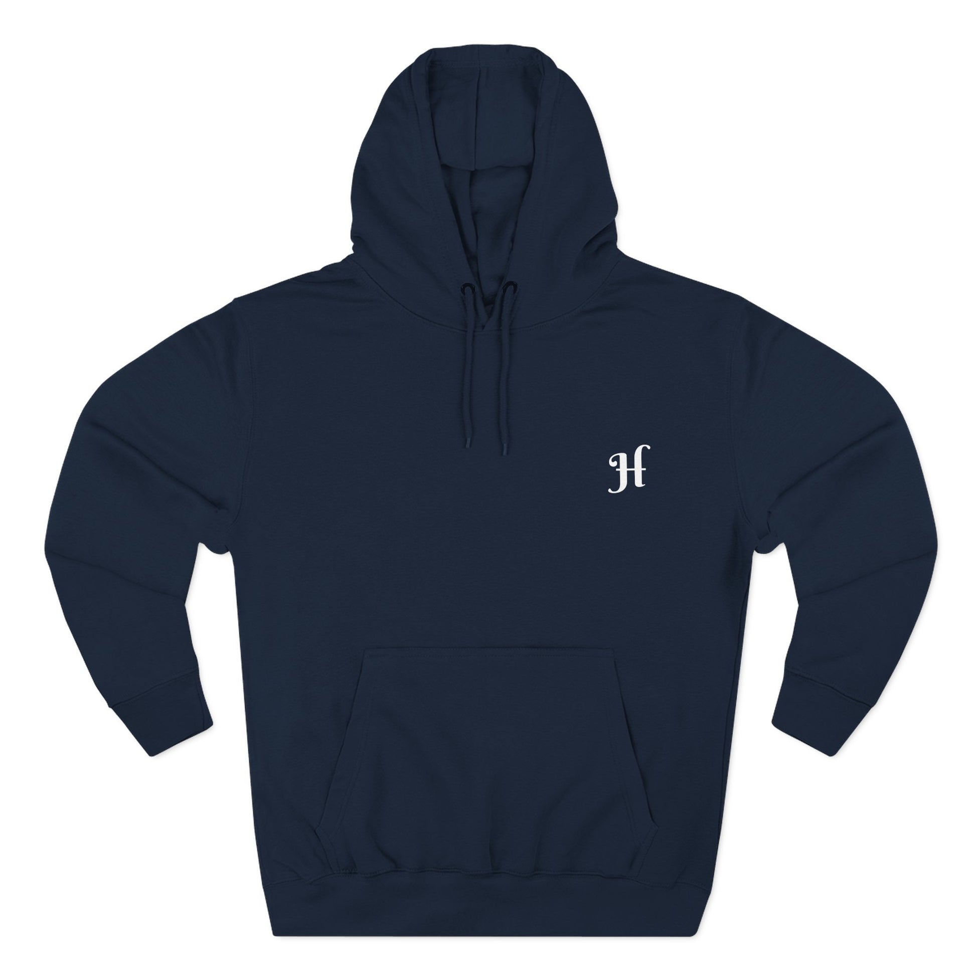 Three-Panel Fleece Hoodie - Let's Swap Out Relaxation with Hustle Quote Men's Streetwear