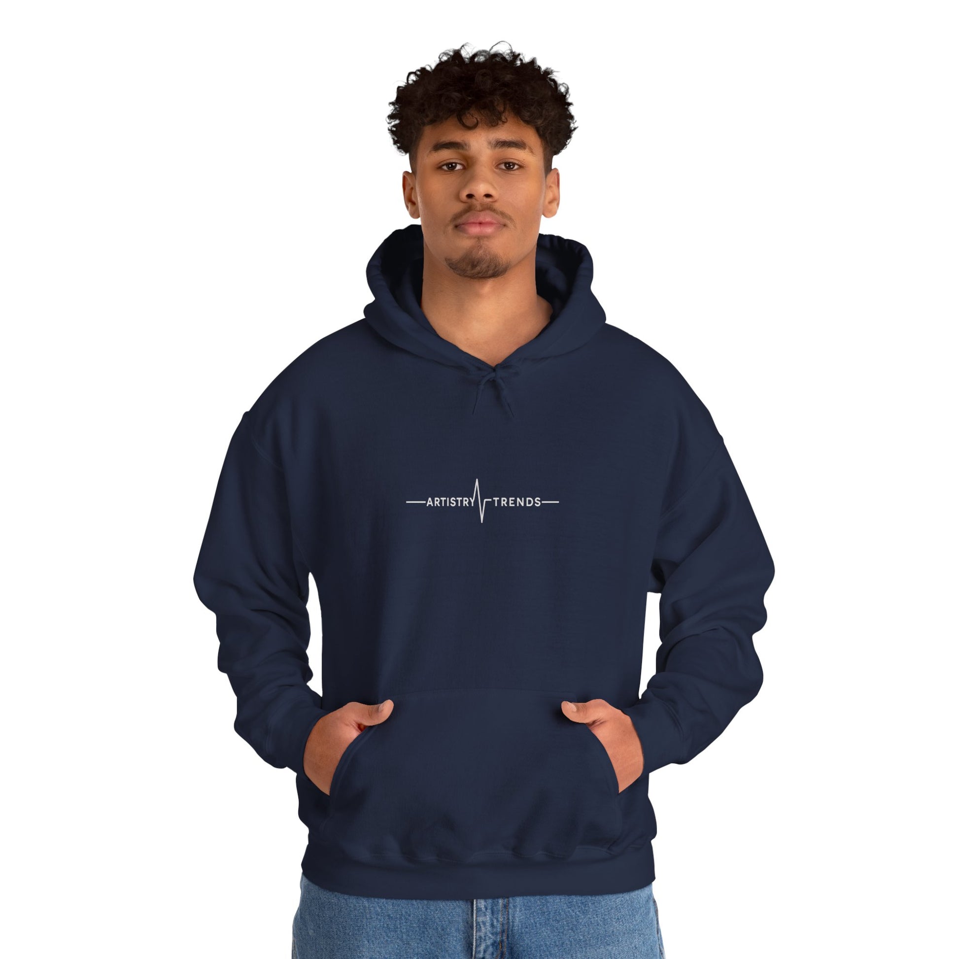 Artistic Trends Heavy Blend™ Hoodie - Cozy Streetwear, Perfect for Art Lovers, Seasonal Gifting, Casual Outings, Stylish Layering
